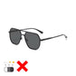 Photochromatische Luxus Metallrahmen Sonnenbrille