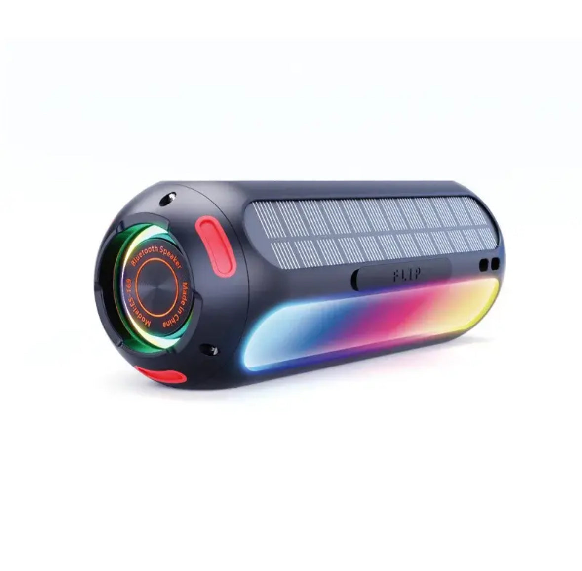 Magnetische Solar Bluetooth Lautsprecher mit RGB Beleuchtung