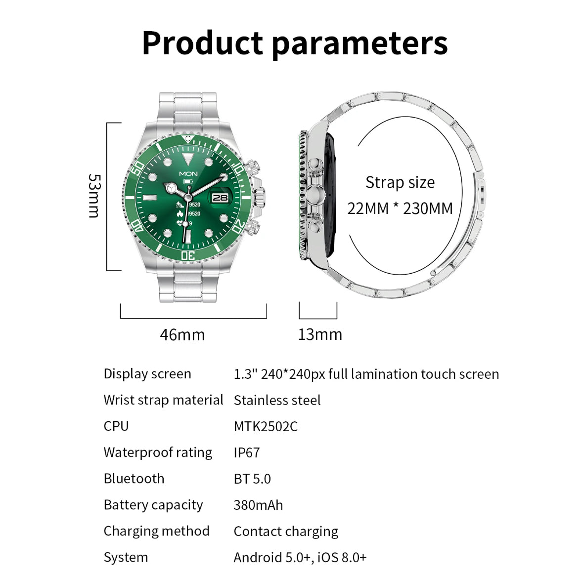 Luxus Smart Watch AW12