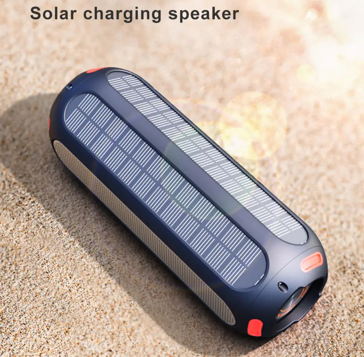 Magnetische Solar Bluetooth Lautsprecher mit RGB Beleuchtung